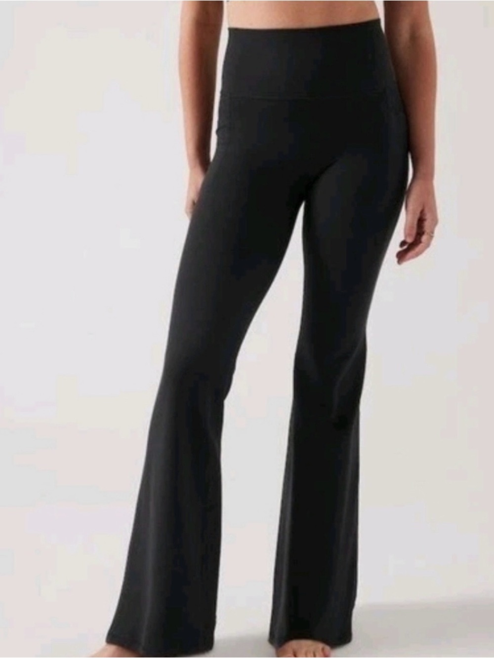 Athleta Salutation Stash Flare Pant Black